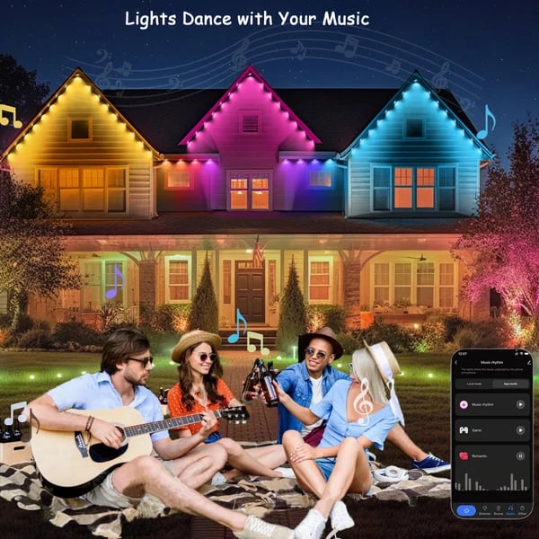 Smart Rainbow LED Permanent Outdoor Light – Smartlight | Early Christmas Sale 49% Off