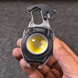 💡8-in-1 Multifunctional Keychain Flashlight🔦🌈