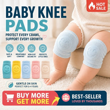 🏆 Last Day Special Offer! 🔥Buy 3 Get 2 Free😉Baby Anti-Fall Knee Pads
