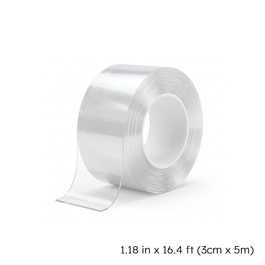 💨 Draft Stopper Clear Seal Tape – Keep Cold Air Out & Lower Energy Bills 🥶💡