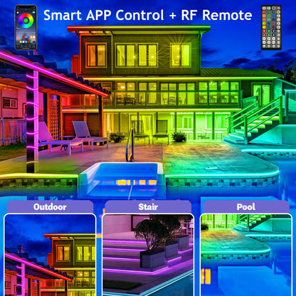 Smart Rainbow LED Permanent Outdoor Light – Smartlight | Early Christmas Sale 49% Off
