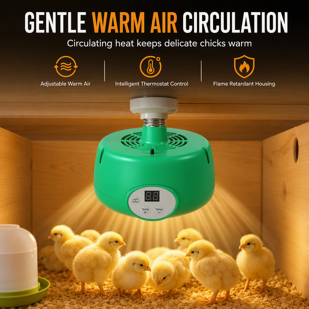 ⏳LIMITED-TIME 50% OFF! ⏰Intelligent Temperature Control Brooder Heater💡