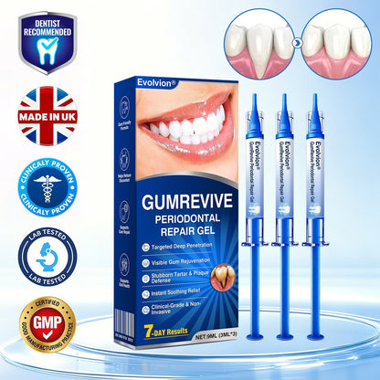 🔥LAST DAY 49% OFF - 🏅🦷🛡️Evolvion® GumRevive Periodontal Repair Gel